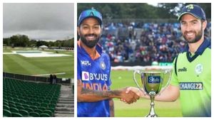 ஆரம்பமே இப்படியா??.. கடுப்பான மைதான ஊழியர்கள்.. இந்தியா - அயர்லாந்து முதல் டி20 போட்டியில் சோதனை!