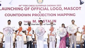 இவ்வளவு பிரமாண்டமா?? செஸ் ஒலிம்பியாட்-கான சின்னத்தை வெளியிட்ட முதல்வர் ஸ்டாலின்.. சூடுபிடித்த பணிகள் 