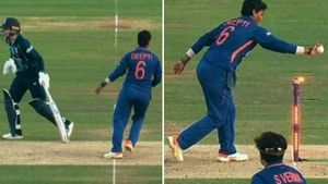 இங்கிலாந்தை ஓயிட் வாஷ் செய்த இந்திய மகளிர் அணி.. சர்ச்சையான ரன் அவுட்.. தீப்தி சர்மா செய்த சம்பவம்