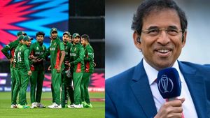 Fake Fielding விவகாரம்.. வங்கதேசத்திற்கு கிடுக்குப்பிடி போட்ட ஹர்ஷா போக்லே.. ஒரே கேள்வியால் டேமேஜ்