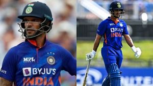 இன்னும் எத்தனை வாய்ப்பு தான் வீணடிப்பீங்க ? ரசிகர்களை வெறுப்பேற்றிய ஷிகர் தவான்.. பாடம் எடுத்த இஷான்