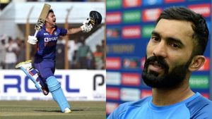 இஷான் கிஷனால் சீனியர் வீரருக்கு ஆபத்து.. இனி இந்திய அணியில் இடமிருக்காது.. தினேஷ் கார்த்திக் கருத்து