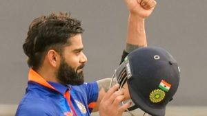 சாதனைகளுக்காக விளையாட வில்லை.. உலக கோப்பைக்கு முன் நல்ல அறிகுறி.. விராட் கோலி கருத்து