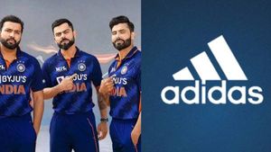 இந்திய கிரிக்கெட் அணிக்கு புதிய ஜெர்சி.. ரூ.350 கோடி டீல்.. உலககோப்பைக்கு ராசியான நிறுவனம்
