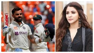 விராட் கோலி நீங்க வேற லெவல்.. உடல் நலம் பாதித்தும் களத்தில் சாதித்த கோலி.. மனைவி வெளியிட்ட பதிவு