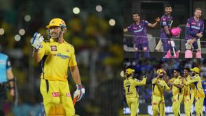 IPL CSK vs RR- இத்தனை ஆண்டுகளாக களத்தில் இருப்பது மகிழ்ச்சி.. மகத்தான சாதனை குறித்து தோனி கருத்து