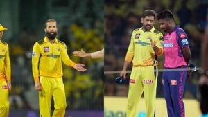 IPL CSK VS RR - அச்சோ..! 2 கேட்ச் போச்சே.. மோயின் அலி செய்த தவறு.. தவறு செய்தாரா தோனி?