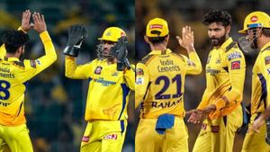 CSK vs RR: எத்தனை கேட்ச் மிஸ் பண்ணுவீங்க.. இறுதியில் டென்ஷனான தோனி.. சென்னைக்கு 176 ரன்கள் இலக்கு!