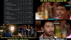 GT vs MI: அமுக்கு டுமுக்கு அமால் டுமால்.. மும்பை ரசிகர்களின் குமுறல்.. வெறித்தன மீம்ஸ் இதோ!