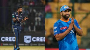 குஜராத்துக்கு சாதகமாக விழுந்த டாஸ்.. தலையில் கையை வைத்த பல்தான்ஸ்.. பேட்டிங்கில் அசத்துவாரா ரோகித்?
