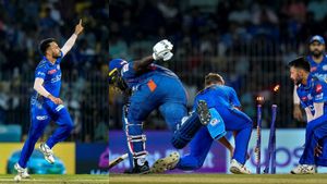 5 ரன்களுக்கு 5 விக்கெட்..தெறிக்க விட்ட ஆகாஷ் மத்வால்.. லக்னோ அணியில் 3 ரன் அவுட்..பைனல் அருகே மும்பை