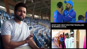 தினேஷ் கார்த்திக் கழுத்தை நெறித்தது ஏன்? மீம்ஸ் பார்த்து பதில் சொன்ன ரோகித் சர்மா.. வீடியோ இதோ