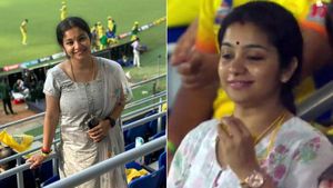 சிஎஸ்கே மேட்ச் பார்க்க வந்தா இப்படி நடக்குமா? ஒரே நாளில் செலிபிரிட்டி ஆன குடும்ப பெண்