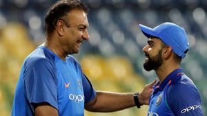 விராட் கோலி ஒரு புலி.. ஆனால் வெஜிடேரியனு எனக்கு தெரியாது? ரவி சாஸ்த்ரி சொன்ன ஆச்சரிய தகவல்