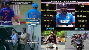 IND vs WI: ”ஐயா சூர்யகுமார்.. நீ அம்பியா இல்ல அந்நியனா?” ரசிகர்களின் வெறித்தன மீம்ஸ்!
