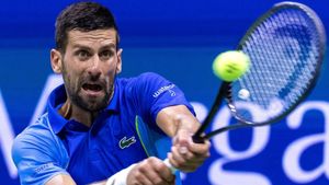  US open 2023 - ஜோகோவிச் முன்னேற்றம்.. முன்னாள் சாம்பியனுக்கு சோகம்.. 2வது சுற்றில் காலியான விக்கெட் 