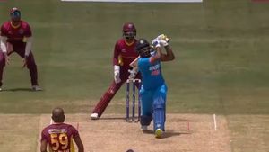 Ind vs WI 3rd odi -அடுத்தடுத்து சிக்சர்களை பறக்கவிட்ட சஞ்சு சாம்சன்.. விமர்சனங்களுக்கு தக்க பதிலடி