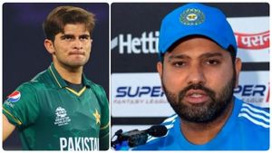 IND vs PAK - ஷாகின் ஆப்ரிடியை சூப்பர் பிளான் போட்டு சமாளித்த ரோகித்.. மழையால் விழுந்த விக்கெட்