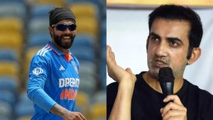 யாரும் கவனிக்கலனு நினைக்காதீங்க ஜடேஜா.. எம்பி சார் பார்த்திட்டாரு! சரியான பாயிண்டை பிடித்த கம்பீர்