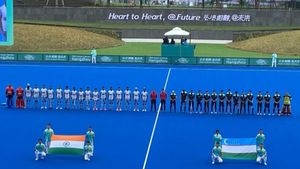 Asian games - ஹாக்கியில் இந்தியா அபாரம்.. உஸ்பெகிஸ்தானை 16-0 என கோலில் பொளந்த இந்தியா