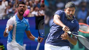US Open : ஊதித் தள்ளிய ஜோகோவிக்.. இறுதிப் போட்டியில் ஏமாற்றமடைந்த ரோகன் போபண்ணா! 