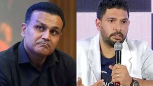 அட ஆமால !2023 உலக கோப்பை நமக்கு தான்.. யுவராஜ் சிங்கிற்கு காரணத்துடன் பதில் அளித்த சேவாக்