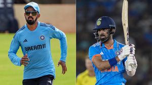 என்னாது அவங்க 2 பேரும் ஐம்பது ரன் அடிச்சாச்சா? அப்ப ராகுல் தான் இனி இந்திய அணி கேப்டன்