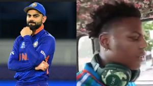 என்னது கோலியின் தாத்தா காந்தியா? இந்தியாவில் கலக்கும் பிரபல யூடியூபர் ஸ்பீட்