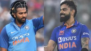 என்னாது.. 16 வருடத்தில் முதன்முறையாக கோலியை முந்திய ரோஹித் சர்மா.. வெளியான பேட்டிங் தரவரிசை