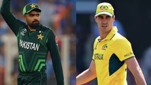 லகக் கோப்பை கிரிக்கெட் LIVE: 7 விக்கெட்டுகளை இழந்த பாகிஸ்தான்