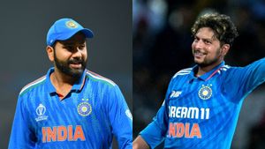 உனக்கு தான் குறி வச்சுருக்காங்க.. குல்தீப் யாதவுக்கு வந்த சிக்கல்.. ரோஹித் சர்மா போட்ட பிளான்