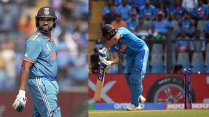 IND vs SL: சிதறிய ஸ்டம்புகள்.. சொந்த மண்ணில் சொதப்பிய ரோகித் சர்மா.. சோகத்தில் தலைகுனிந்த ரித்திகா!