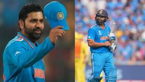 IND vs AUS : வரலாறு படைத்த ரோஹித் சர்மா.. எந்த கேப்டனும் செய்யாத சாதனை.. ஜாம்பவான்கள் லிஸ்டில் இடம்