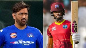 WI vs ENG : தோனி சொன்ன வார்த்தை என்னை தாக்கியது.. வெற்றிக்கு பின் நெகிழ்ந்த வெஸ்ட் இண்டீஸ் கேப்டன்