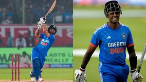 IND vs SA : ரிங்கு சிங் முதல் டி20 சாதனை.. பவர்பிளேவில் இறங்கி இந்திய அணியை காப்பாற்றிய அதிரடி மன்னன்