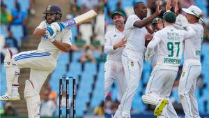 IND vs SA : ரோஹித் சர்மாவின் பிடிவாதம்.. பறிபோன விக்கெட்.. டெஸ்ட் மேட்ச்சில் தேவையே இல்லாத புல் ஷாட்
