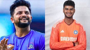 தோனிக்கு பதில் சிஎஸ்கே எடுத்த விக்கெட் கீப்பர்.. அப்படியே ரெய்னா மாதிரி விளையாட்றாரு.. வீடியோ