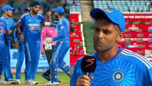 IND vs SA : செம ட்விஸ்ட்.. டாஸின் போது அணியை அறிவித்த சூர்யகுமார்.. யாரும் எதிர்பாராத திருப்பம்