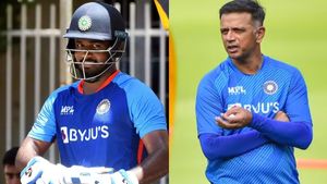 சஞ்சு சாம்சனுக்கு புதிய பொறுப்பு.. கைவிடாத ராகுல் டிராவிட்.. பல நாள் கஷ்டத்திற்கு விடிவு காலம்?
