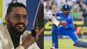 Yuvraj Singh : அந்த பையனை பார்க்கும் போது என்னை பார்க்குற மாதிரியே இருக்கு.. யுவராஜ் சிங் நெகிழ்ச்சி