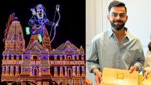 அயோத்தி ராமர் கோயில் விழா.. நேரில் வந்த சச்சின், ஜடேஜா, அனில் கும்ப்ளே.. உற்சாகமான ரசிகர்கள்!