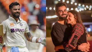 இந்திய அணியிலிருந்து திடீரென்று விலகிய கோலி.. மனைவி அனுஷ்கா தான் காரணமா? என்ன நடந்தது?