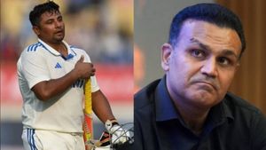 IND vs ENG - கோல்டன் டக்கான சர்பராஸ் கான்.. தேவையில்லாத பிரஷரை ஏற்றிவிட்ட சேவாக்.. பாவம் யா நீ!