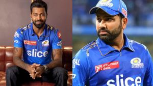 மும்பை இந்தியன்ஸ் அணியை பழிவாங்க வீரர்கள் கூட்டு சதி? ஹர்திக்கிற்கு பாடம் கற்பிக்க ரோகித் திட்டம்