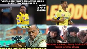பவுலிங் போட கை வரலை ருதுராஜ்.. துஷார் தேஷ்பாண்டேவை பொளக்கும் சிஎஸ்கே ரசிகர்கள்.. தெறிக்கும் மீம்ஸ்!