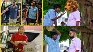 IPL 2024 : Badass தோனி.. அடப்பாவி விராட் கோலி.. நீயாடா அது.. தெறிக்கும் சிஎஸ்கே ரசிகர்களின் மீம்ஸ்!
