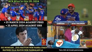 SRH vs RCB : அம்மாவாசையாக ஆர்சிபி.. ஐதராபாத் அணிக்கு அடித்த ஆப்பு.. தெறிக்கும் விராட் கோலி மீம்ஸ்!