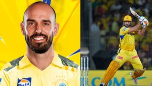 CSK vs PBKS: திரும்பிப் போ.. கத்திய தோனி ஓடிய மிட்செல்.. வன்மத்தை கக்கிய நெட்டிசன்ஸ்.. என்ன நடந்தது?