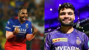 RCB vs CSK : கடவுளோட திட்டம் இதுதான் பேபி.. யாஷ் தயாளுக்காக முன்நின்ற ரிங்கு சிங்.. இதுதான்டா நட்பு!