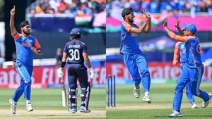 IND vs USA : சிங் இஸ் கிங்.. டி20 உலகக்கோப்பையிலேயே பெஸ்ட் பவுலிங்.. அமெரிக்காவை அலறவிட்ட அர்ஷ்தீப்!